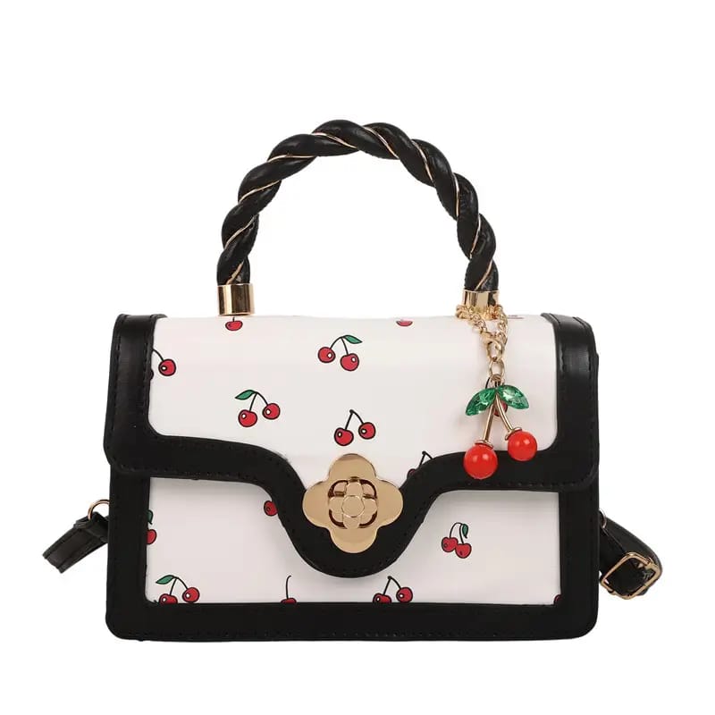 Cherry Print Women's Handbags Crossbody & Shoulder