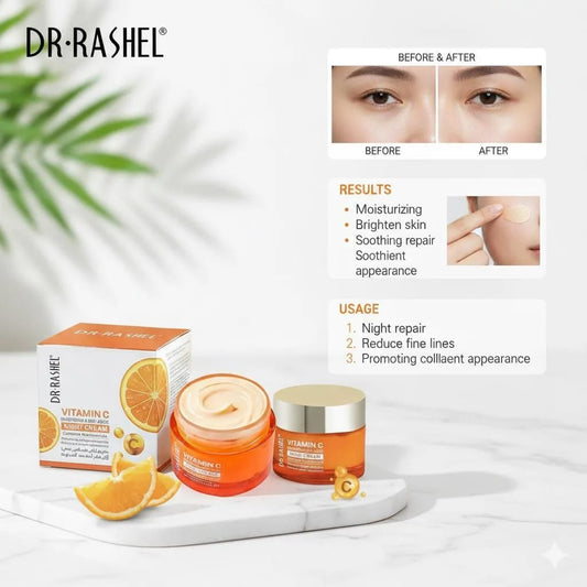 Vitamin C Night Cream for Anti-Aging & Skin Repair
