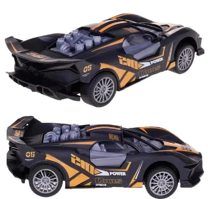 Blue RC Car for Kids with Electric Drive