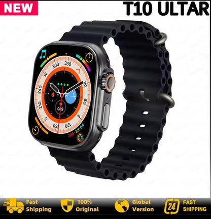 Ultra 2 Smart Watch Orange Silicone Bluetooth 5 Fitness Tracker