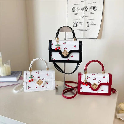 Cherry Print Women's Handbags Crossbody &amp; Shoulder