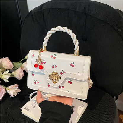 Cherry Print Women's Handbags Crossbody &amp; Shoulder