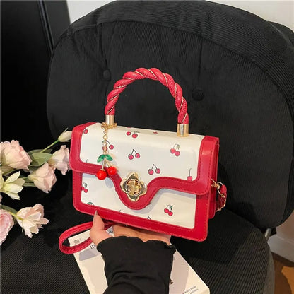 Cherry Print Women's Handbags Crossbody &amp; Shoulder