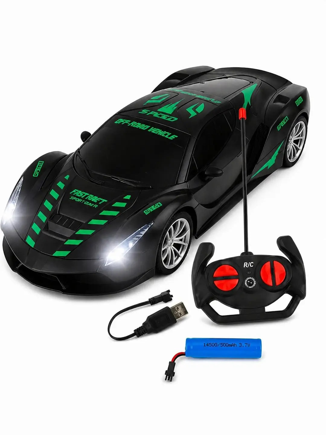 RC Car for Kids with Remote & Battery